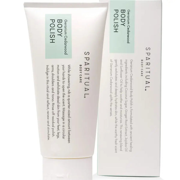 Sparitual Geranium Cardamom Body Polish