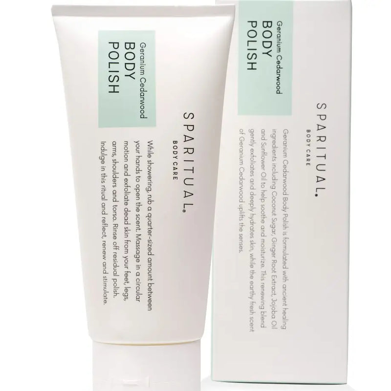Sparitual Geranium Cardamom Body Polish