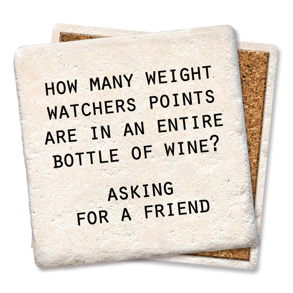 Drink Coaster - How Many Weight Watchers Points