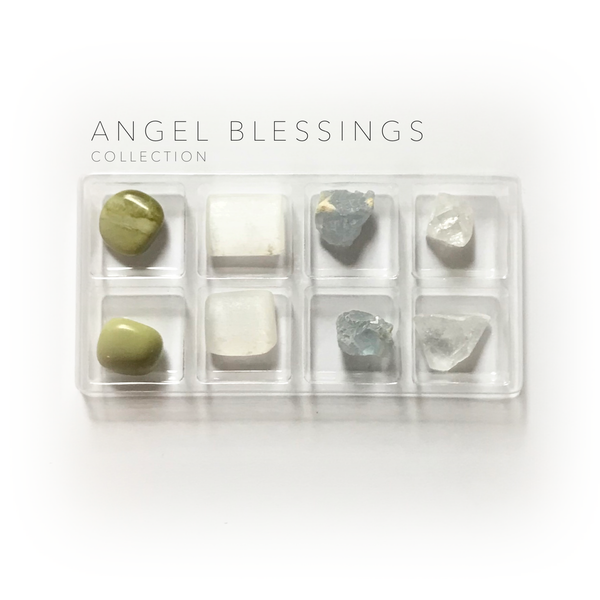 Angel Blessings Crystal Stones - Rox Box - 8 pack