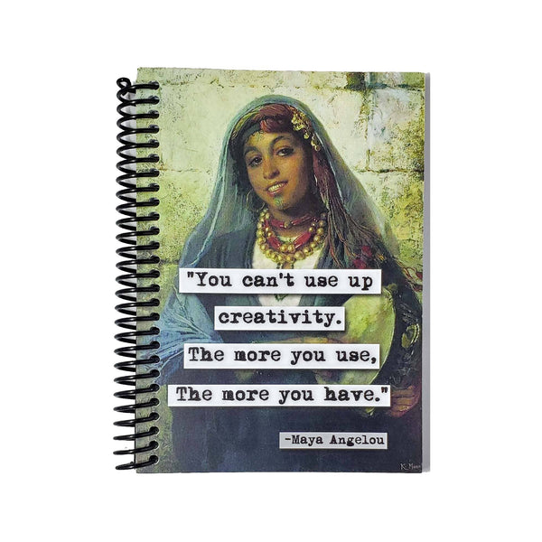 Maya Angelou Blank  Notebook
