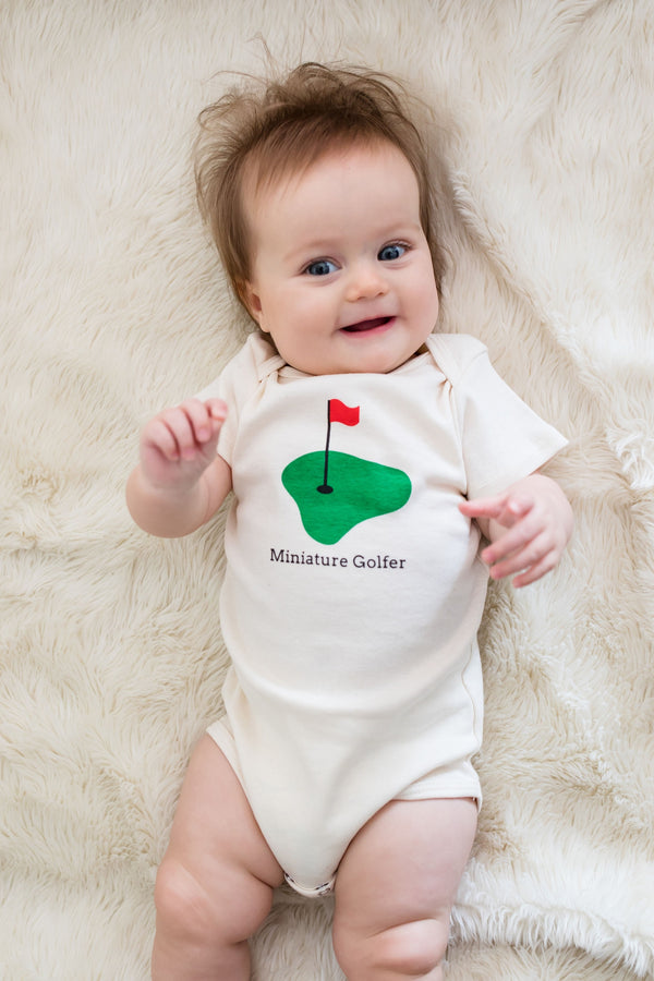 Baby Onesie: Miniature Golfer